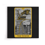 Tarot: The Tower - Canvas Print