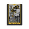 Tarot: The Tower - Canvas Print