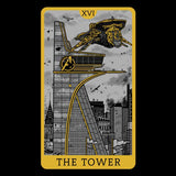Tarot: The Tower - Ringer T-Shirt