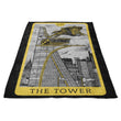 Tarot: The Tower - Fleece Blanket