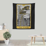Tarot: The Tower - Wall Tapestry