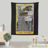 Tarot: The Tower - Wall Tapestry