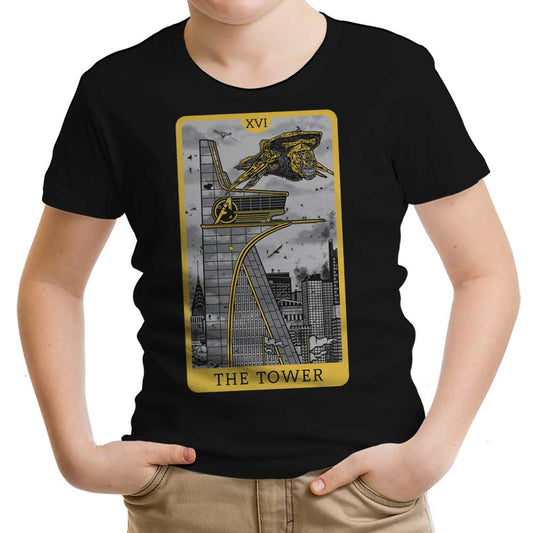 Tarot: The Tower - Youth Apparel