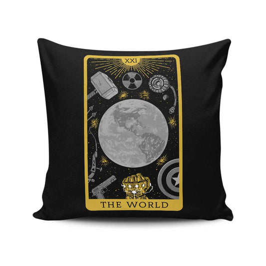 Tarot: The World - Throw Pillow