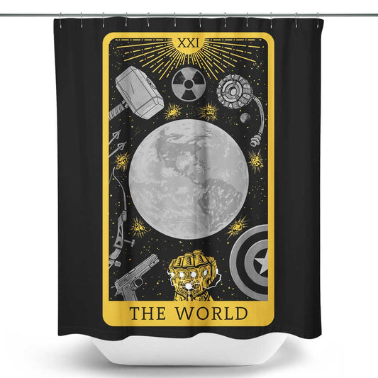 Tarot: The World - Shower Curtain