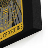 Tarot: Wheel of Fortune - Canvas Print