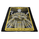 Tarot: Wheel of Fortune - Fleece Blanket