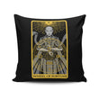 Tarot: Wheel of Fortune - Throw Pillow