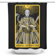 Tarot: Wheel of Fortune - Shower Curtain