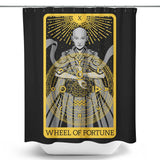 Tarot: Wheel of Fortune - Shower Curtain