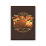 Tatooine Tours - Canvas Print