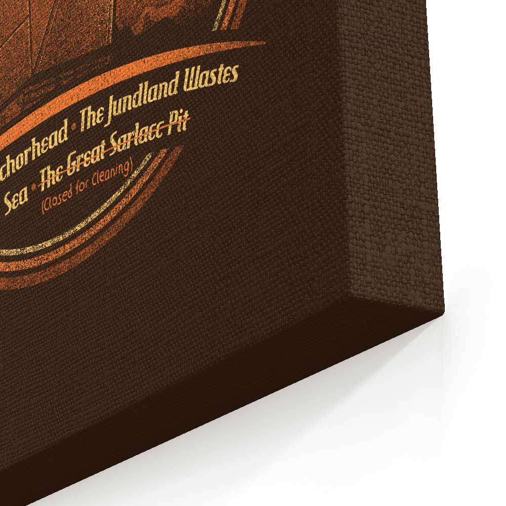 Tatooine Tours - Canvas Print