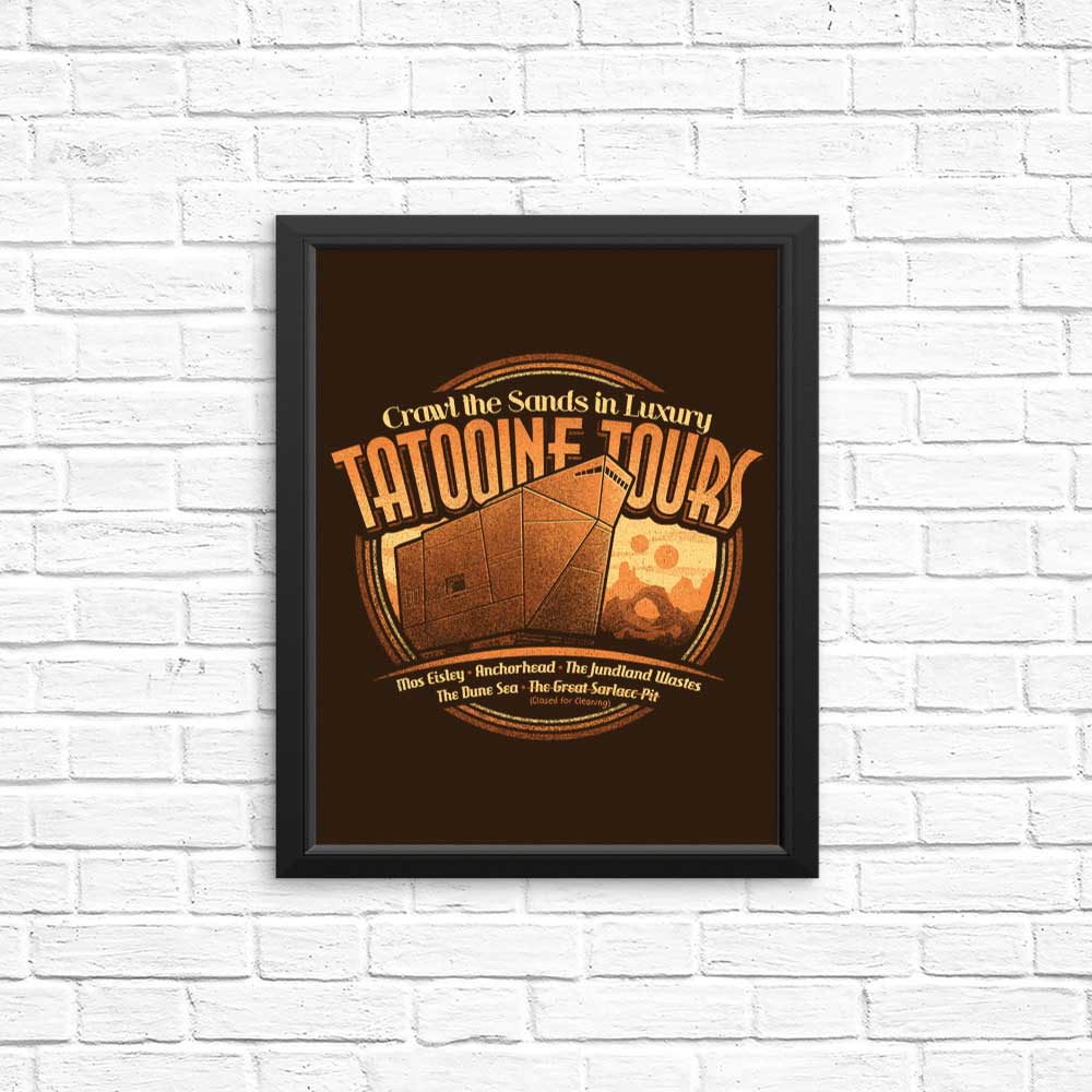 Tatooine Tours - Posters & Prints