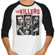 Tattooed Killers - 3/4 Sleeve Raglan T-Shirt