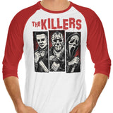 Tattooed Killers - 3/4 Sleeve Raglan T-Shirt