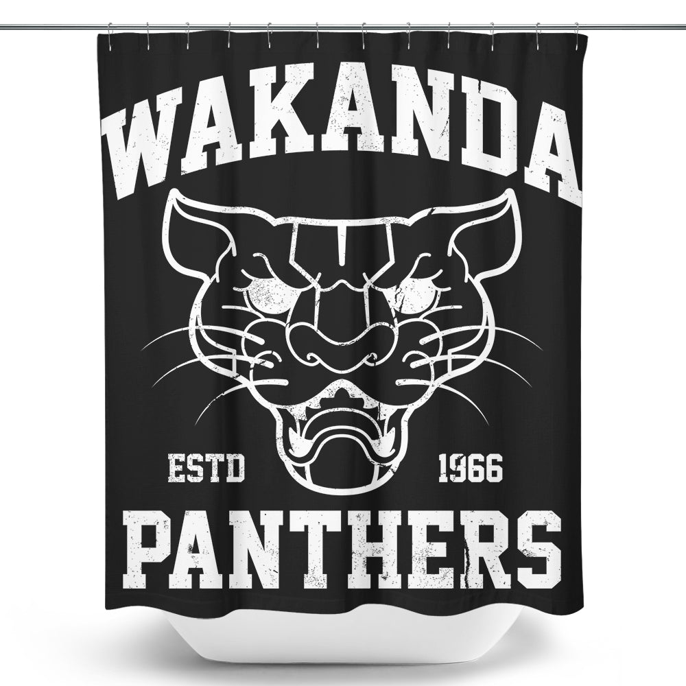Team Panther - Shower Curtain