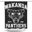 Team Panther - Shower Curtain