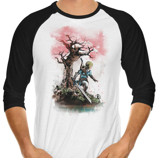 Tears Under the Tree - 3/4 Sleeve Raglan T-Shirt