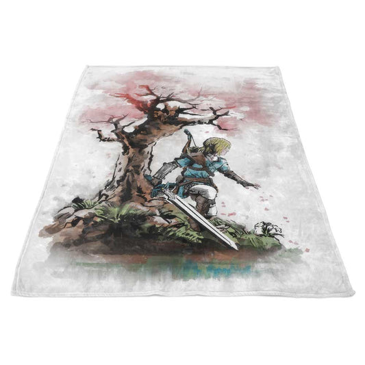Tears Under the Tree - Fleece Blanket