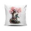 Tears Under the Tree - Throw Pillow