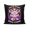 Teatime in Hell - Throw Pillow