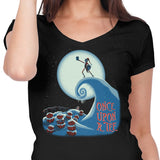 Teerion Before Christmas - Women's V-Neck