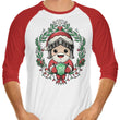 Teerion Christmas - 3/4 Sleeve Raglan T-Shirt