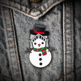Teerion Snowman - Enamel Pin