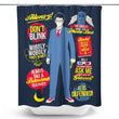 Tenth Doctor Quotes - Shower Curtain