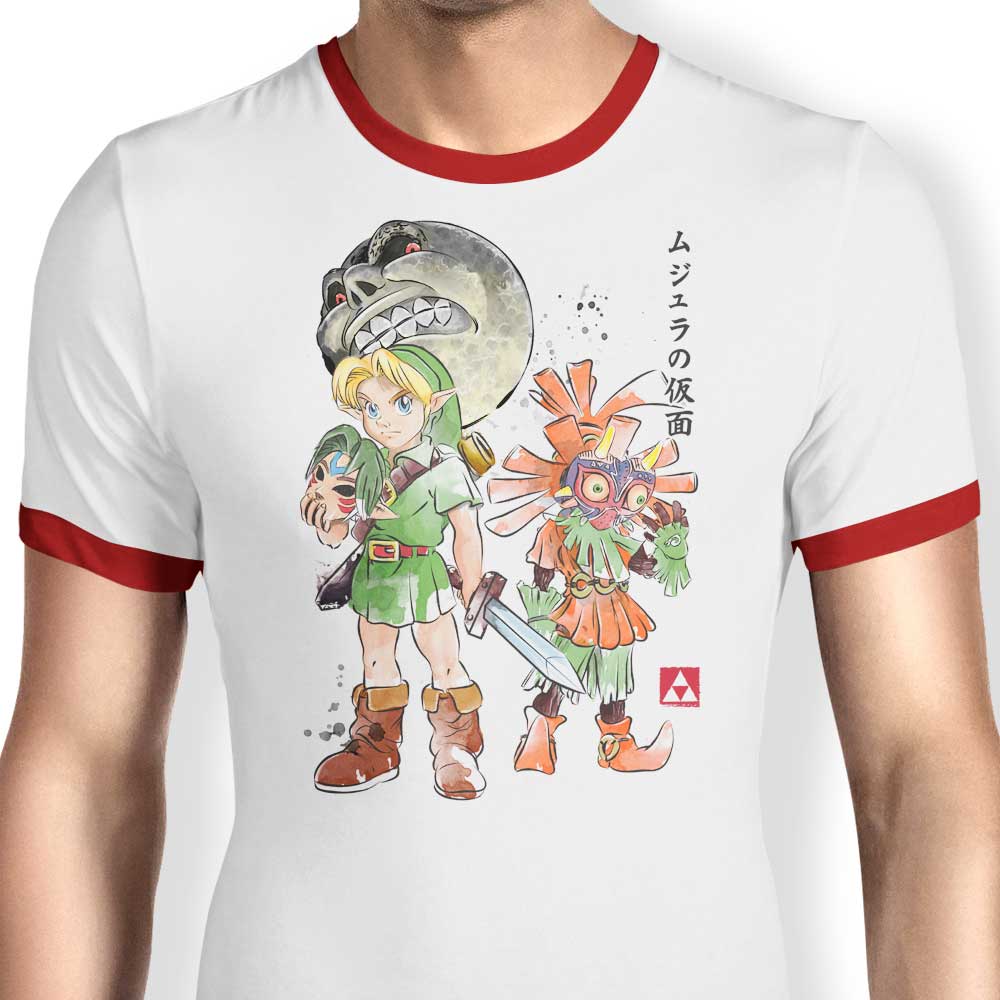 Termina Watercolor - Ringer T-Shirt