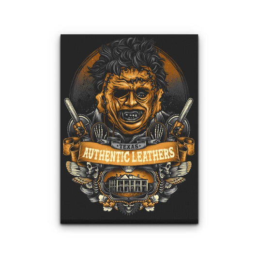 Texas Authentic Leathers - Canvas Print