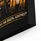 Texas Fitness - Canvas Print