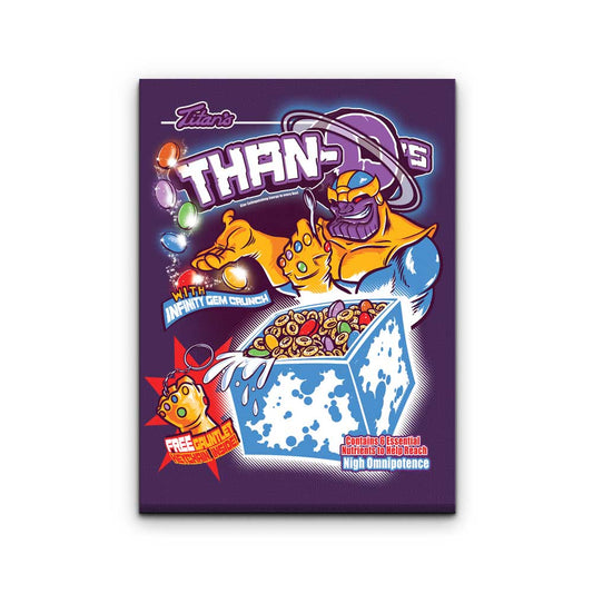 Than-O's - Canvas Print