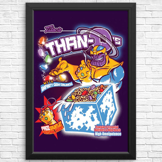 Than-O's - Posters & Prints