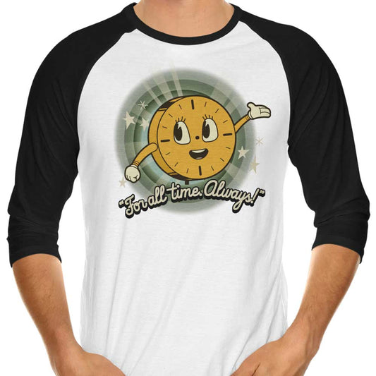 That's All The Time We Have - 3/4 Sleeve Raglan T-Shirt