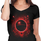 That's No Moon - Women's V-Neck