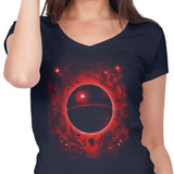 That's No Moon - Women's V-Neck