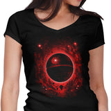 That's No Moon - Women's V-Neck