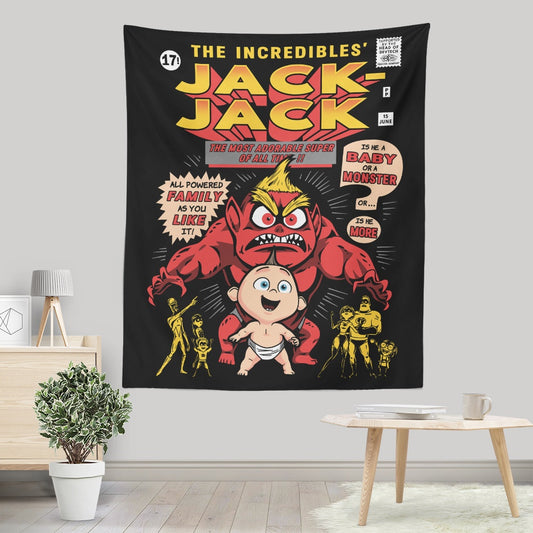 The Adorable Super - Wall Tapestry