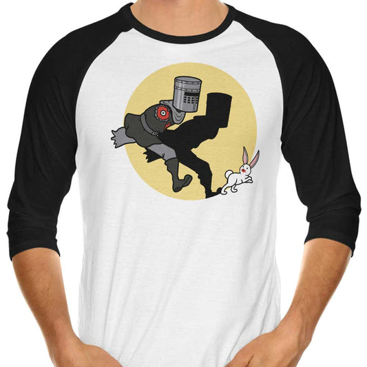 The Adventures of the Black Knight - 3/4 Sleeve Raglan T-Shirt