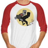 The Adventures of the Black Knight - 3/4 Sleeve Raglan T-Shirt