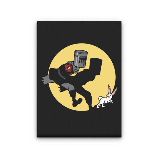 The Adventures of the Black Knight - Canvas Print