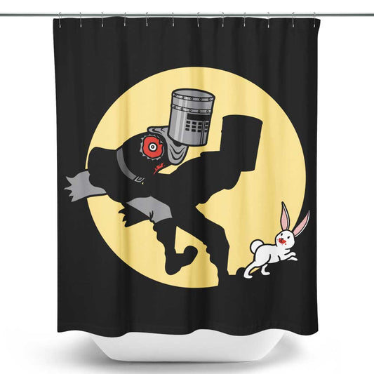 The Adventures of the Black Knight - Shower Curtain