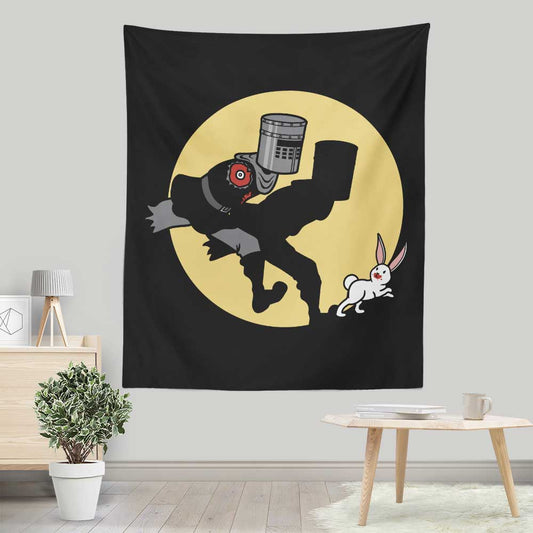 The Adventures of the Black Knight - Wall Tapestry
