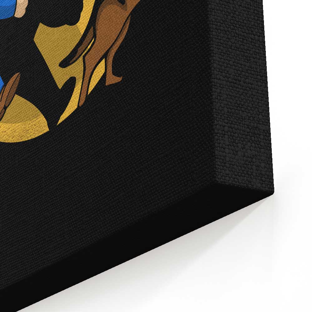 The Adventures of Vault Boy - Canvas Print