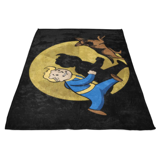 The Adventures of Vault Boy - Fleece Blanket