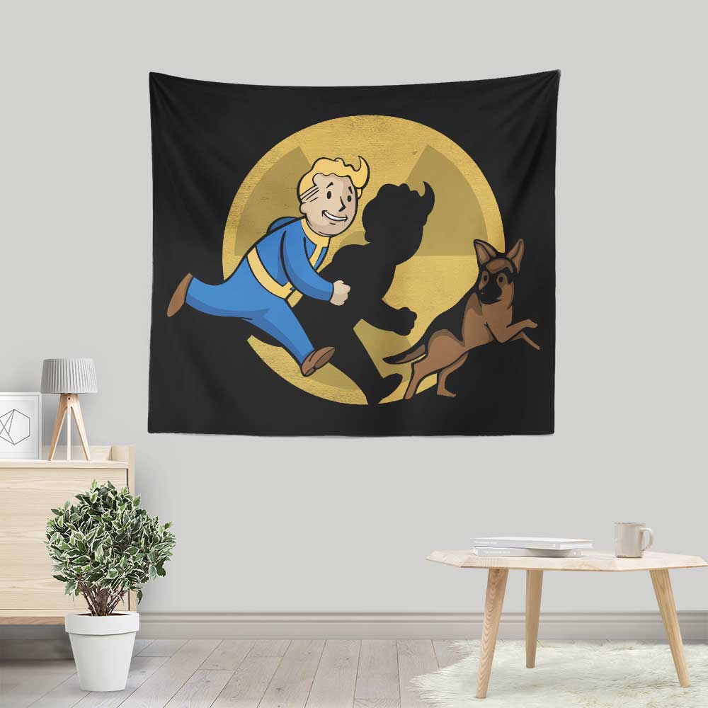 The Adventures of Vault Boy - Wall Tapestry