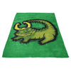 The Alligator King - Fleece Blanket