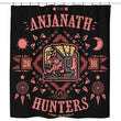 The Anjanath Hunters - Shower Curtain