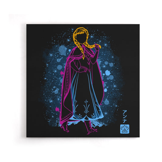 The Arendelle Princess - Canvas Print